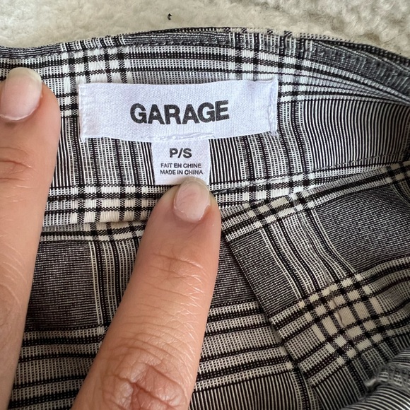Garage Plaid Mini Skirt | PS - Picture 4 of 9